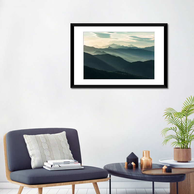 "Alpine Magic" par Stefan Hefele - reproduction de photo sur toile tendue, H 24 po x l 32 po x P 1 po, Blanc