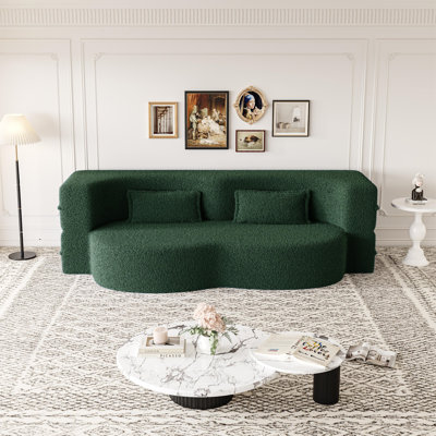 Canapé moderne avec 2 coussins
