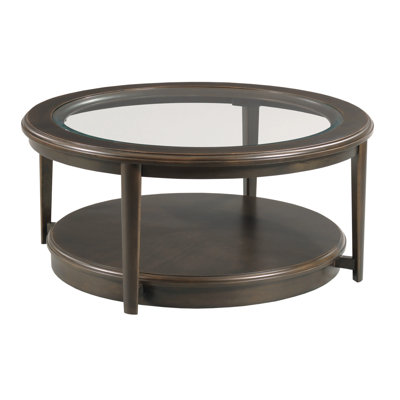 ROUND COFFEE TABLE W/CASTERS