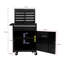 Rolling Tool Chest, 5-Drawer Tool Box Organizer W/Lockable Wheels & Sliding Drawers & Detachable Top & Adjustable Shelf, Tool Storage Cabinet-114043823