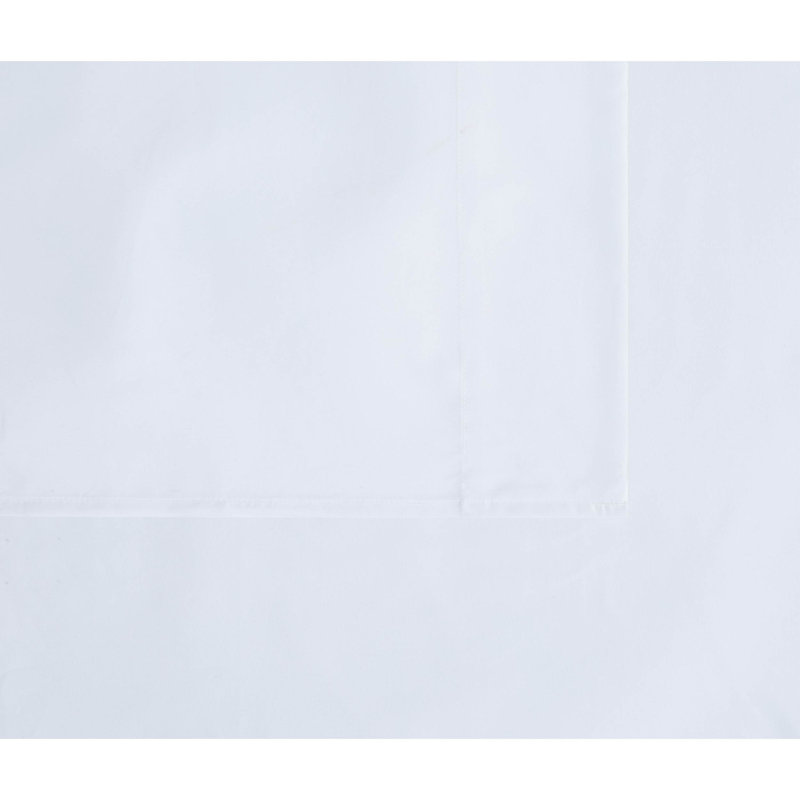 Ensemble de draps en microfibre antimicrobien Trely Calm, Blanc, Ensemble de draps pour lit double + un drap-housse