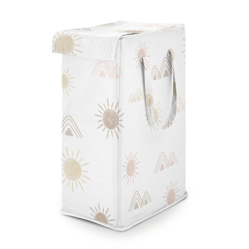 Desert Sun Foldable Laundry Hamper with Handles by Sweet Jojo Designs