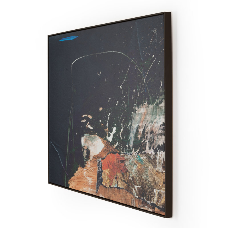 Class Print by Dan Hobday, Black Framed, 24" H x 32" W x 2" D