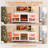55 Inch Electric Fireplace TV Stand Fit For Tvs Up To 65 Inch Gaming Entertainment Center With Open Storage Shelves-868884867
