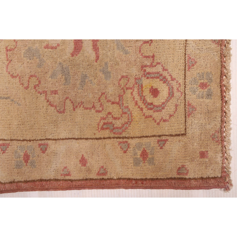 Tapis rouge Oushak 10 pi 1 po x 13 pi 9 po