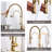 Pull Out Gooseneck High-Arc Kitchen Faucet-82627978