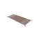 Azizi Striped Hand Woven Cotton Brown Rug