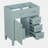 29.52 " Single Bathroom Vanity Base-100762184