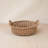 Open Weave Round Tray with Handles