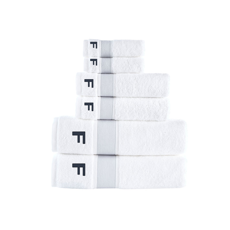 Dieter 6 pcs Towel Set, F, Silver