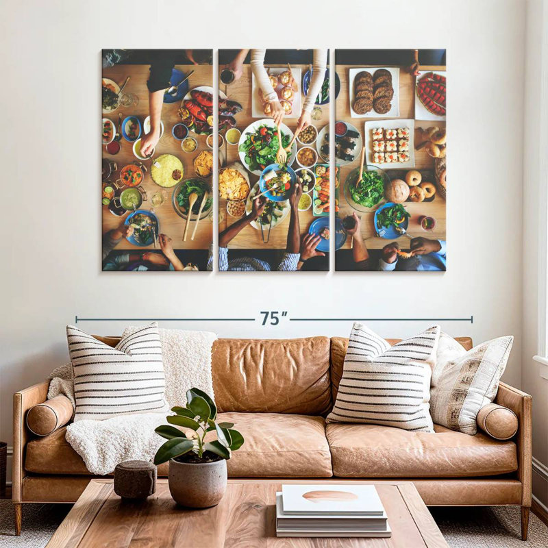 Yarlin Dinner Party, 42" H x 65" W