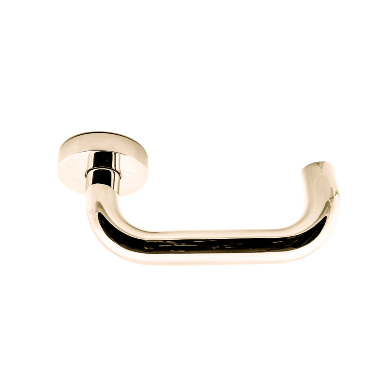 Privacy Door Lever Set, Passage (Hall & Closet), 2.75", Satin Black