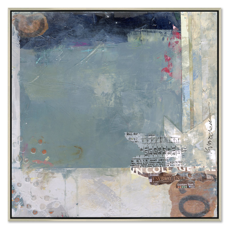 Seascapes II Print by Jill Krasner Soicher Marin, Silver
