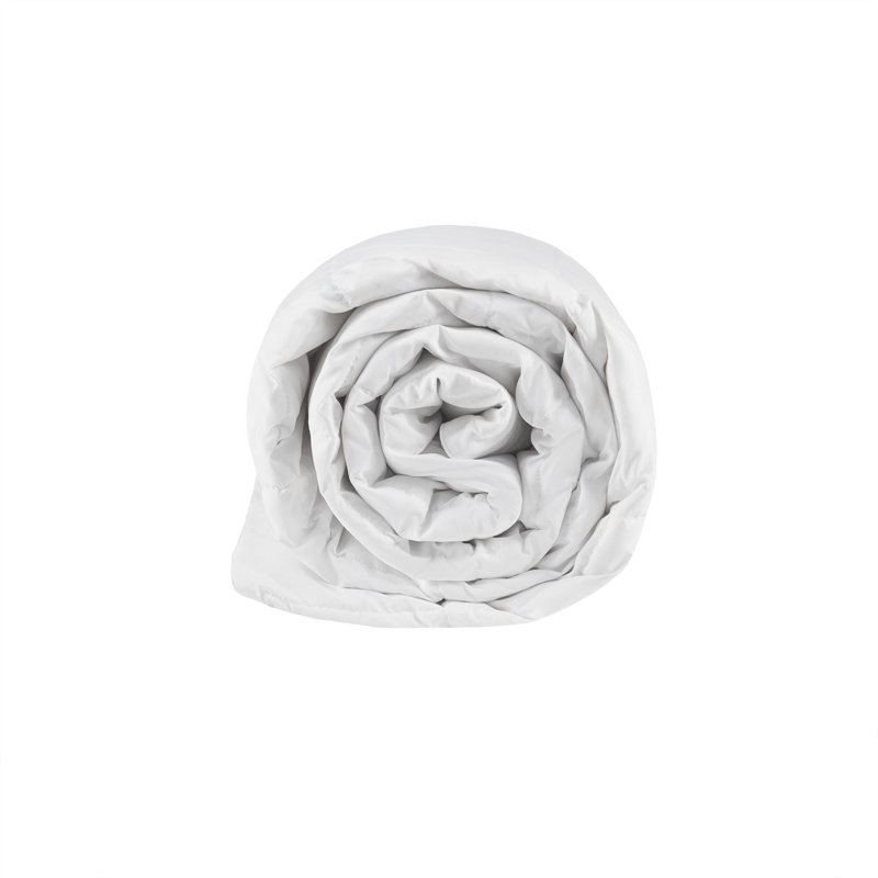 Full White Goose Feather and Down Blanket