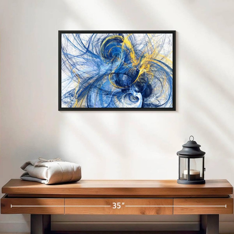 Avery Abstract Prints, 13" H x 19" W