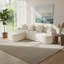 Canapé à compression en chenille-723653070