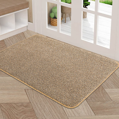 Tapis de porte intérieur lavable antidérapant pour tapis d'entrée antidérapant pour porte d'entrée et espaces extérieurs couverts