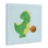Bébé dino et toile de basketball, design par Lucille Price