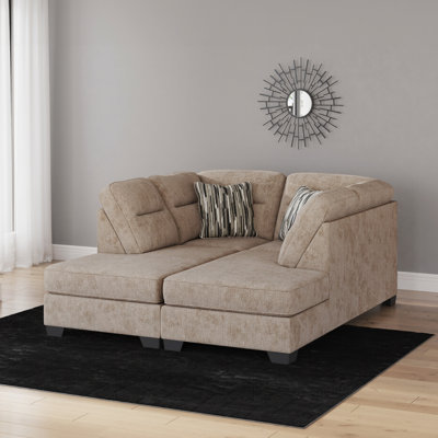 Chaise longue 2 pièces Cragin