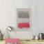 Rouge bavure-reproduction sur toile encadrée-30011134