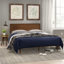 Kiesel Mid-Century Inspired Wood Platform Bed frame with Headboard-2055385724