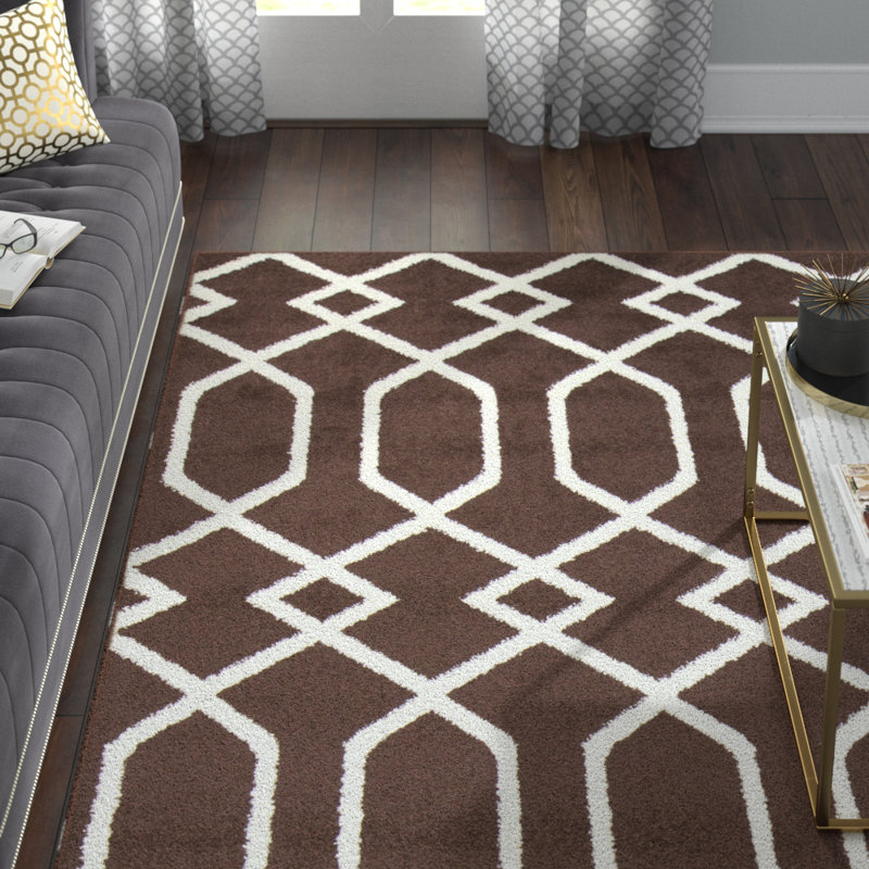 Conya Geometric Indoor Rug, Rectangle 9'3" x 12'6"