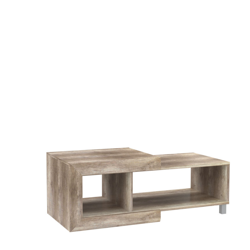 Acoff Abstract Coffee Table with Storage