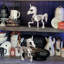 Figurine de squelette de licorne