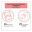 Drap-housse et coussin décoratif Ambesonne Paris - blanc, noir et rose-106786461