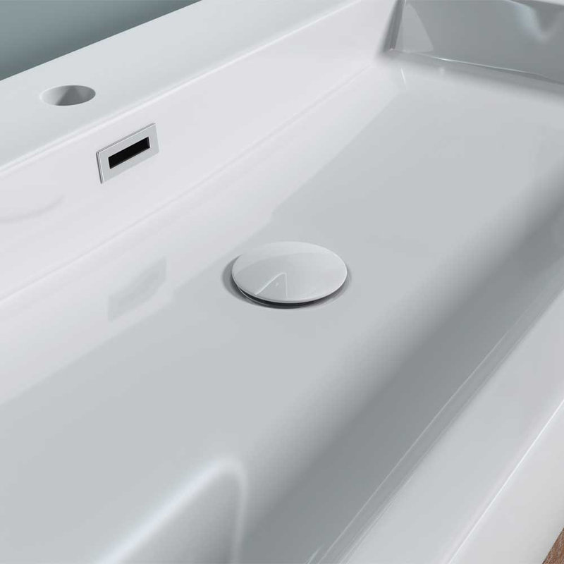 Durovin Bathrooms 420mm L x 1000mm W Natural Engineered Stone Rectangular Sink