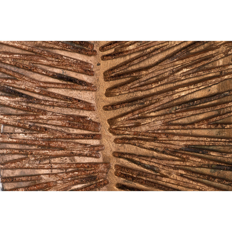Feuille de sculpture sculptée sur pied