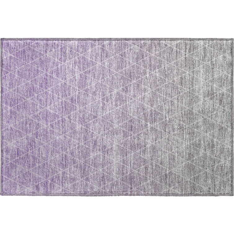 Premium Machine Washable Verrett AMF1175 Geometric Rug