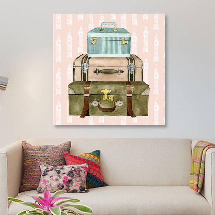 « travel rêve ii », impression sur toile, H 12 po x l 12 po x P 0,75 po, Toile tendue, Pas de tapis