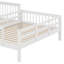 Lit superposé double avec barrière de sécurité et rangement-833586641