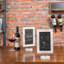 2 - Piece Tabletop Wood Chalkboard Set