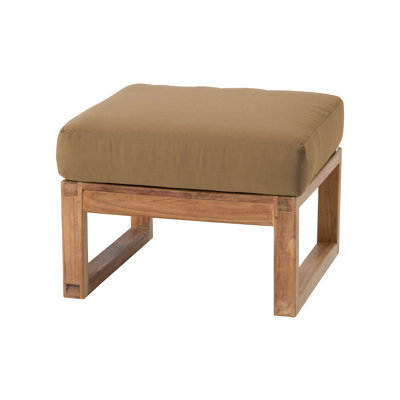 Venice Outdoor Teak Ottoman