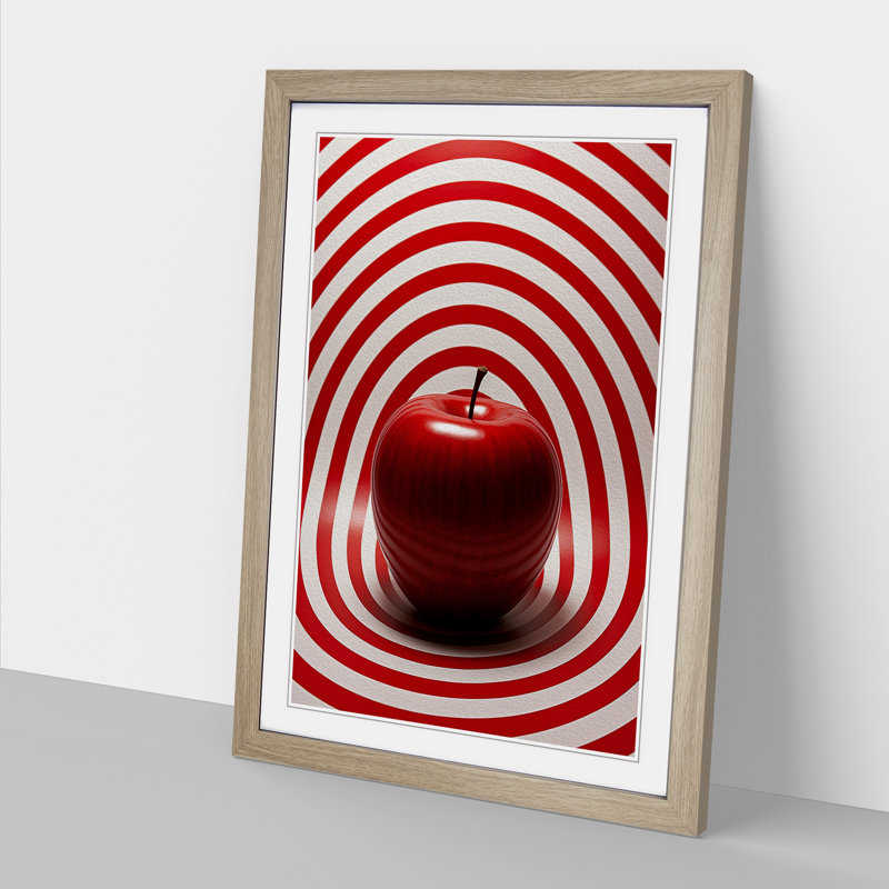 Apple Op No.2 - Framed Print