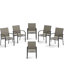Argyri Rectangular 7 - Piece 6 - Person 152.4Cm Outdoor Table Set-1590900259