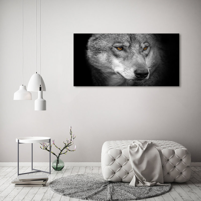 Wolf - Wrapped Canvas Print