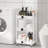 Kitchen Storage Cart,multifunction Utility Rolling Storage Organizer,mobile Shelving Unit Cart With Lockable Wheels-1178069681