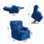  Fauteuil inclinable ajustable avec repose-tête et fonctions de massage et de chaleur-1242374761
