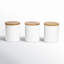 Ceramic / Porcelain Canister - Set of 3