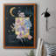 Toile encadrée de qualité supérieure Moonlight Flowers III - prête à être accrochée-1164284376-1145144402