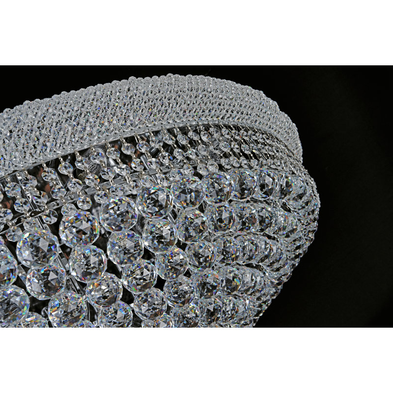 Mckie 23 - Light Dimmable Chandelier, Chrome