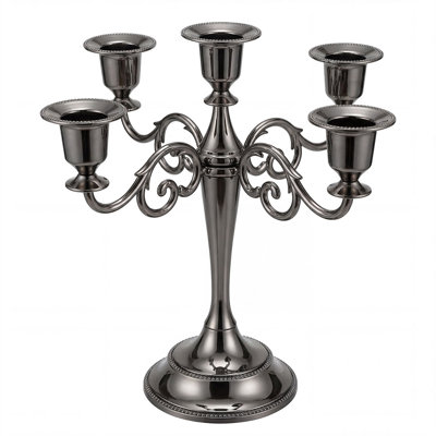 Metal Tabletop Candelabra