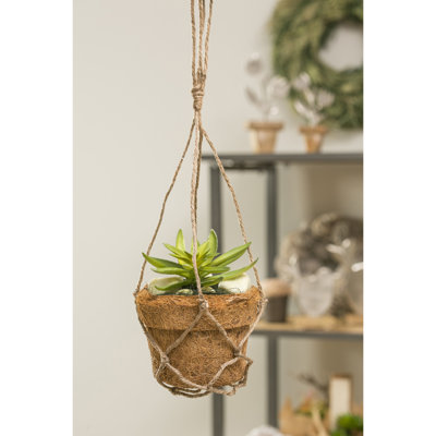 Succulent artificiel 2" en pot
