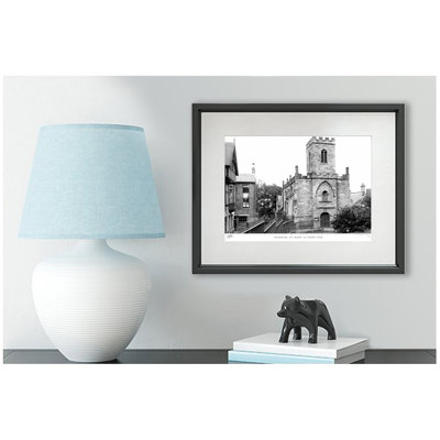 Durham, St Mary Le Bow 1918 by Francis Frith - Single Picture Frame Print