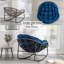 Chaise berçante d'extérieur en acier Alvan-604352850