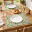 Ensemble de table rectangulaire à motif floral en coton 100 %-968809131