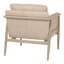 Fauteuil en cuir brossé Cozy